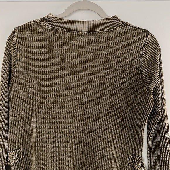 EUC Free People FP One Thermal Cropped Interlaken Top - Picture 12 of 16